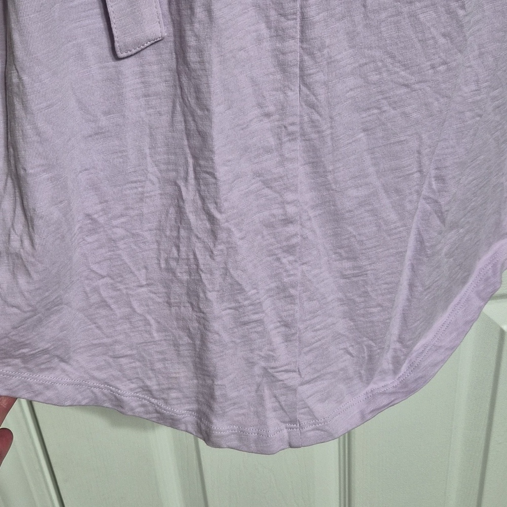 NWOT Sonoma Tie Waist Dress Lavender Size XS - Picture 6 of 7